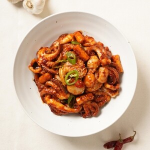 교동낙지 450gx2팩 캠핑요리 간편식 밀키트 간편조리 저녁 메뉴 덮밥  낙지볶음